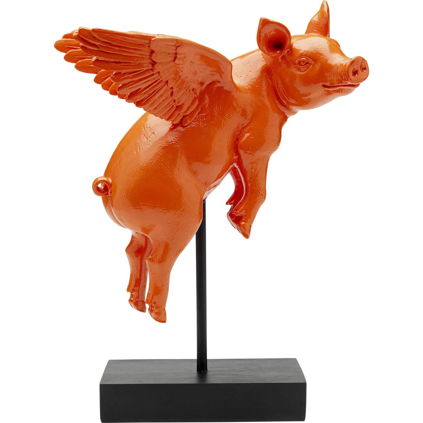 Фигура декоративная Flying Pig Orange 29cm