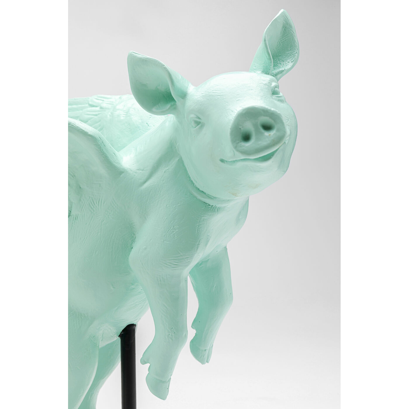 Фигура декоративная Flying Pig Turquoise 29cm
