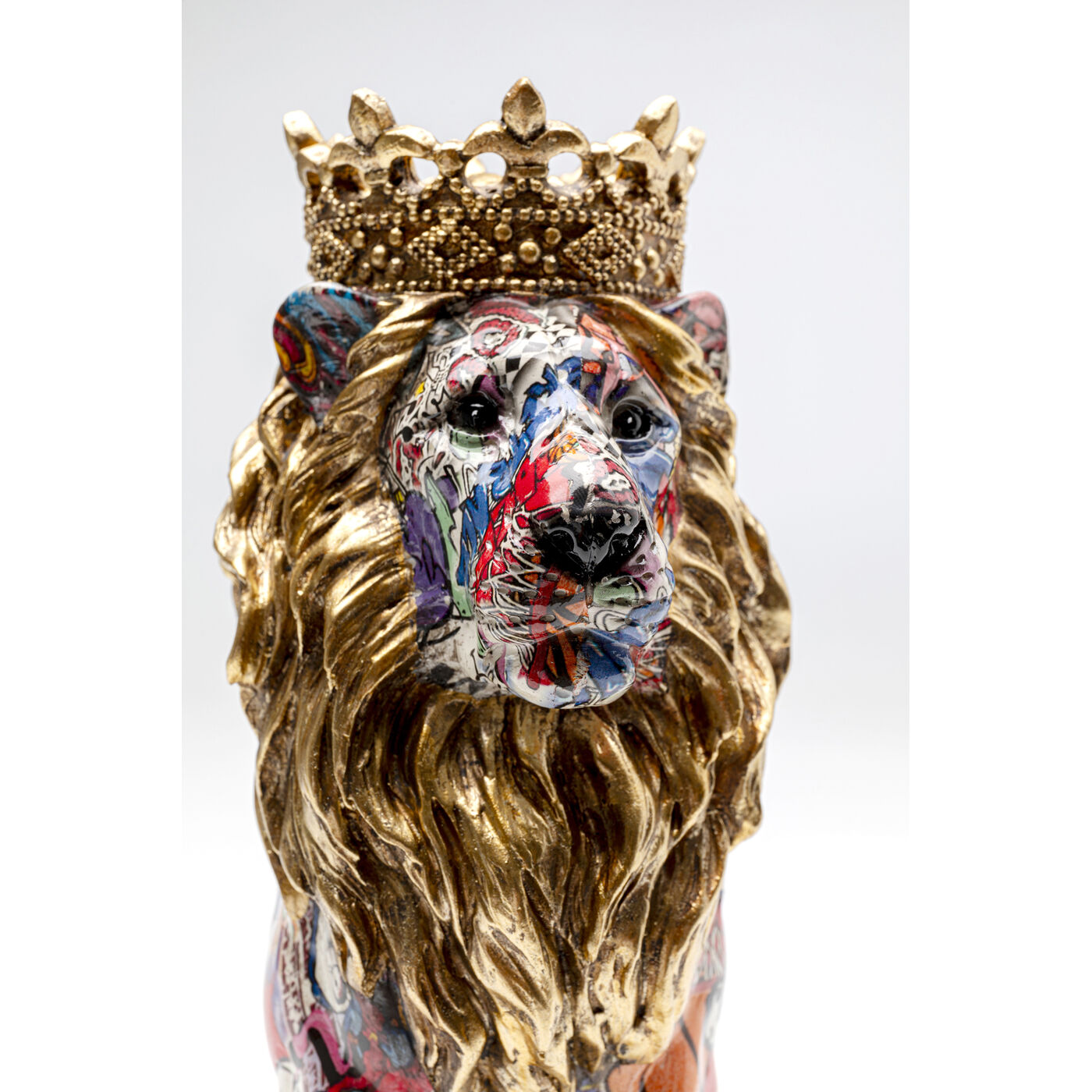 Фигура декоративная Graffiti King Lion 29cm