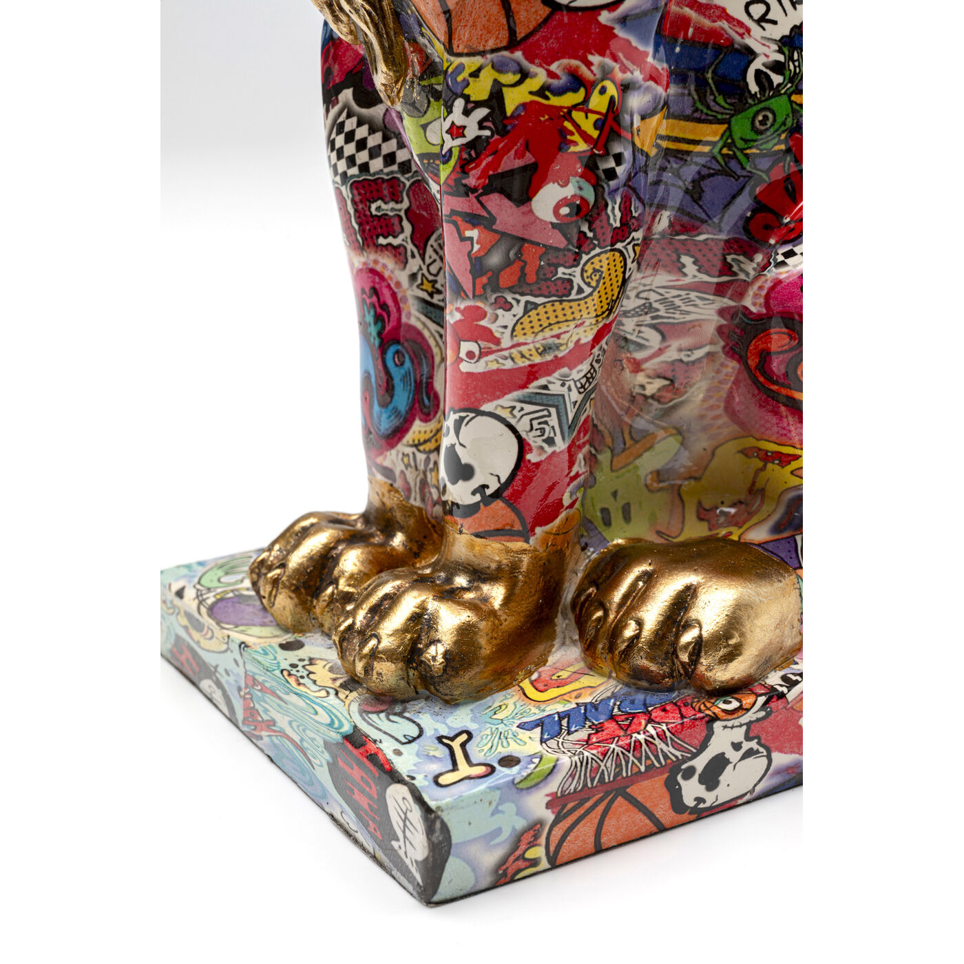 Фигура декоративная Graffiti King Lion 29cm