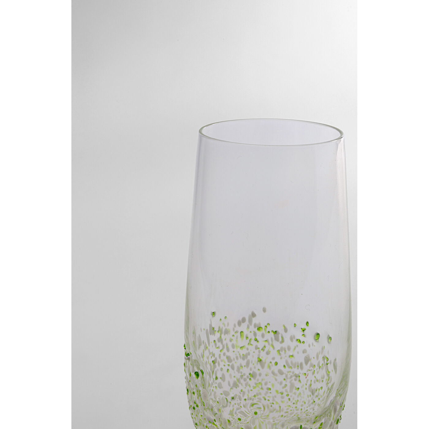 Бокал для шампанского Confetti Green 24cm