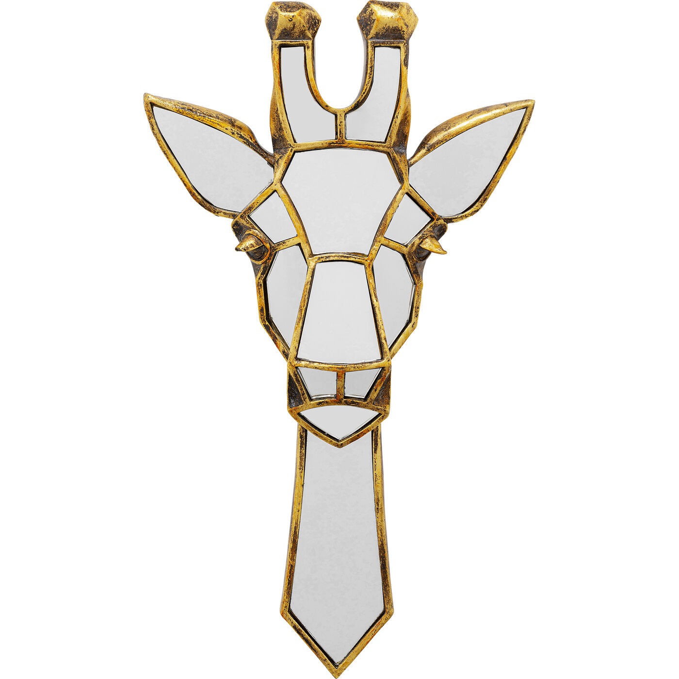 Объект настенный Giraffe "Зеркальный жираф" 45 см