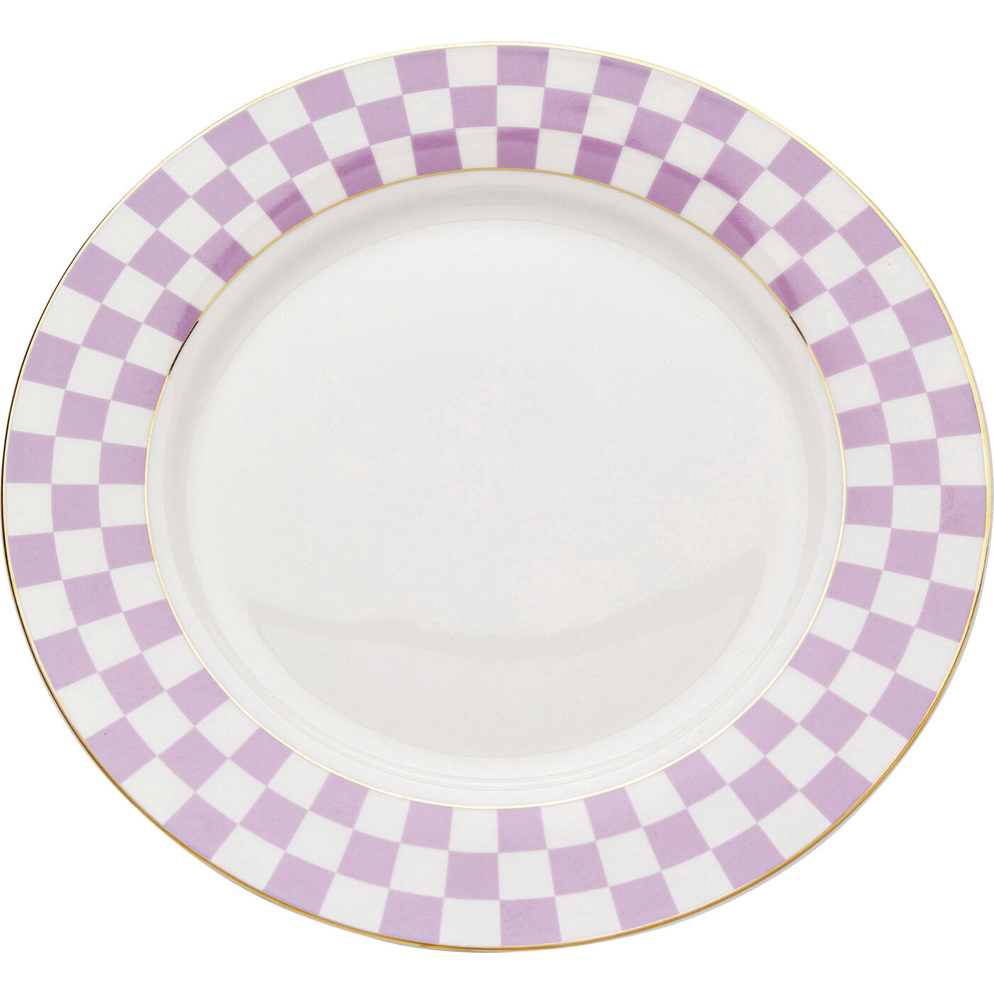Тарелка Harlequin Purple Ø21cm