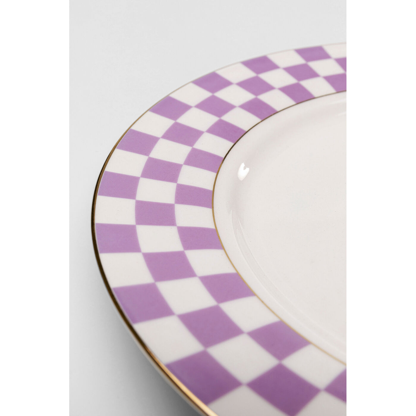 Тарелка Harlequin Purple Ø21cm