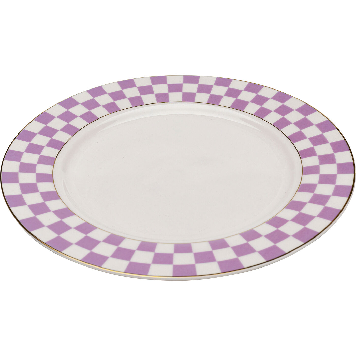 Тарелка Harlequin Purple Ø21cm