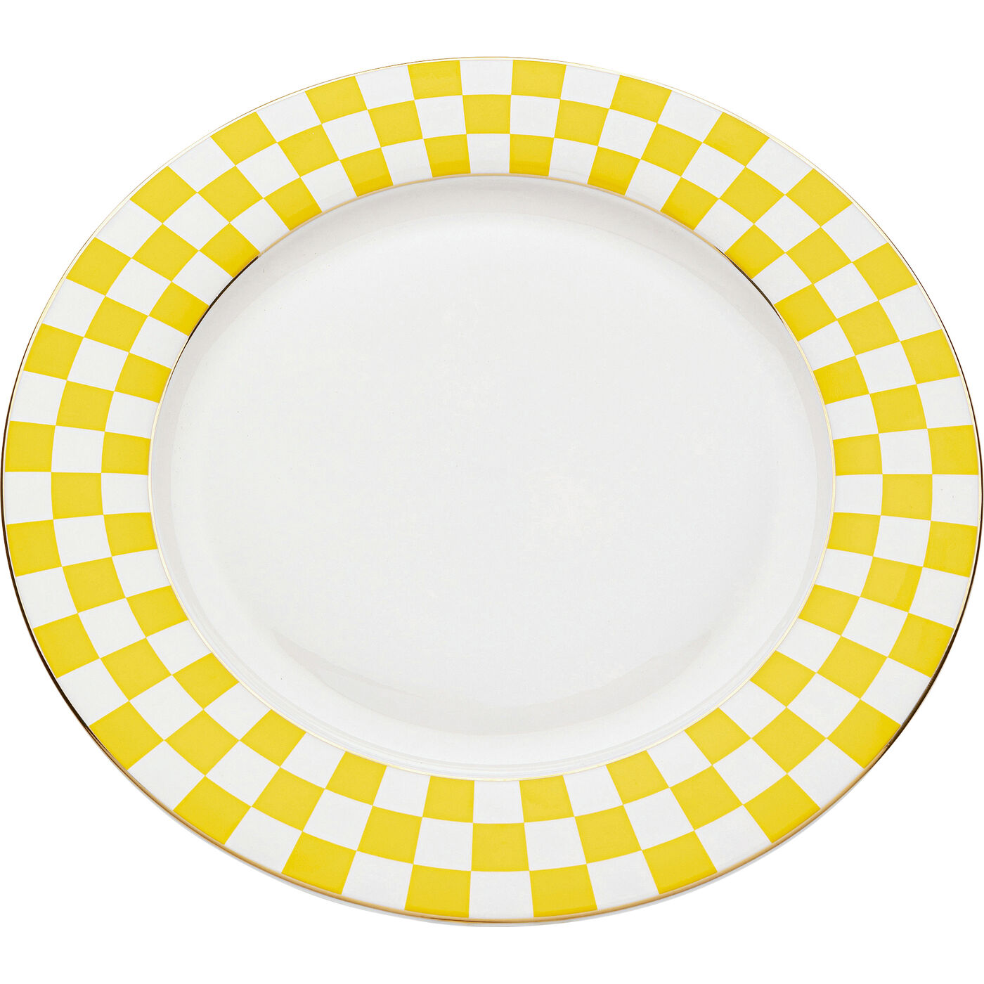 Тарелка Harlequin Yellow Ø27cm