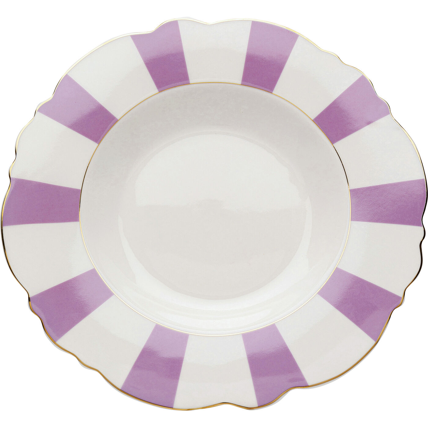 Тарелка Deep Harlequin Purple Ø23cm