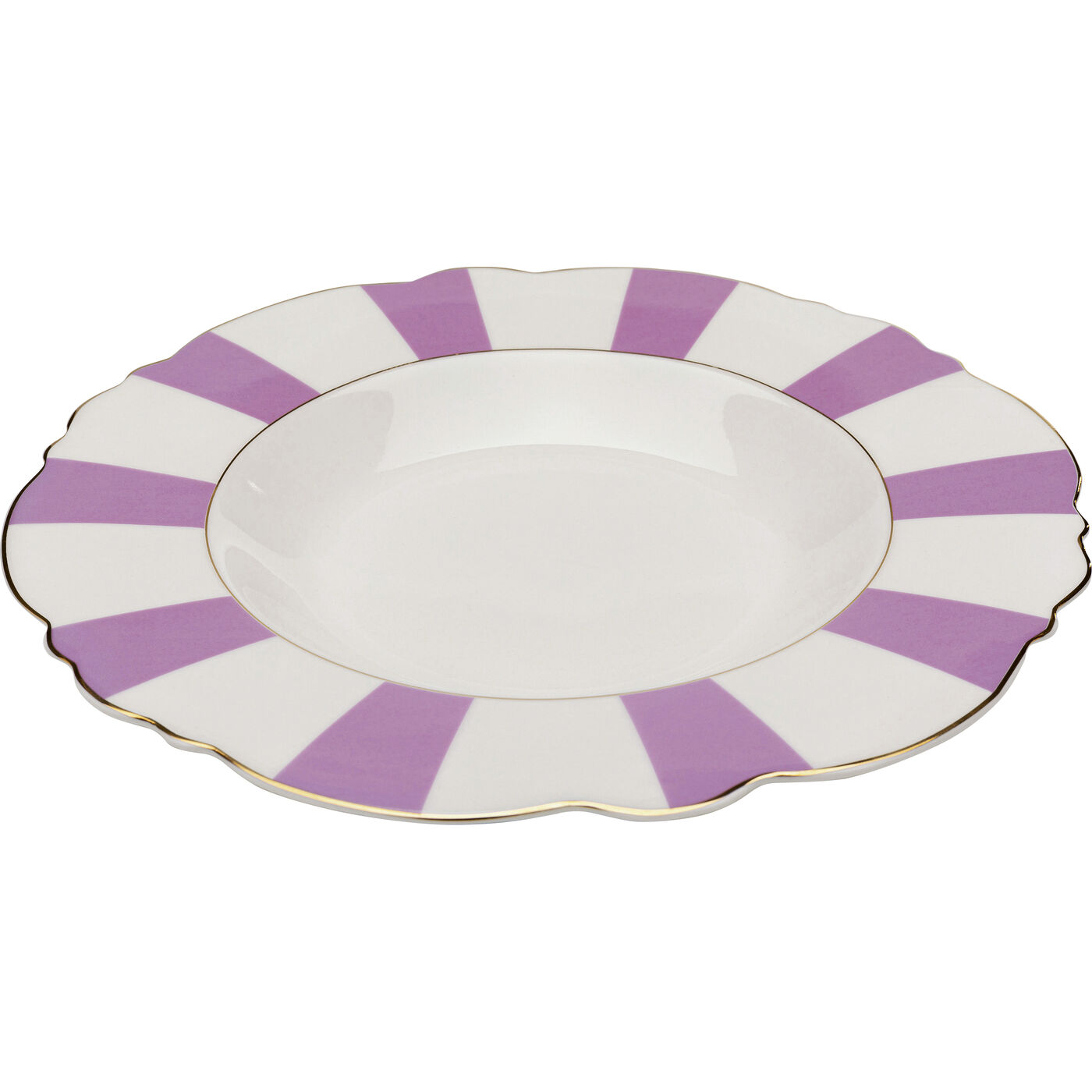 Тарелка Deep Harlequin Purple Ø23cm