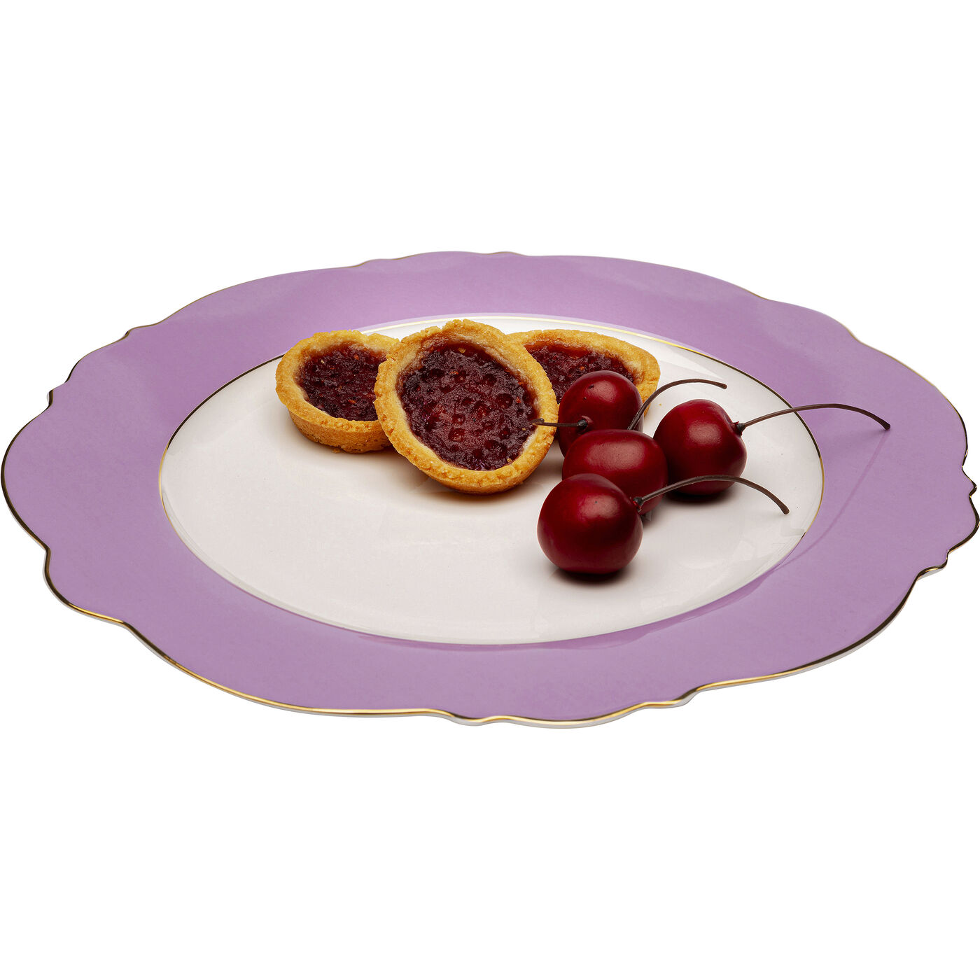 Тарелка Harlequin Purple Ø28cm