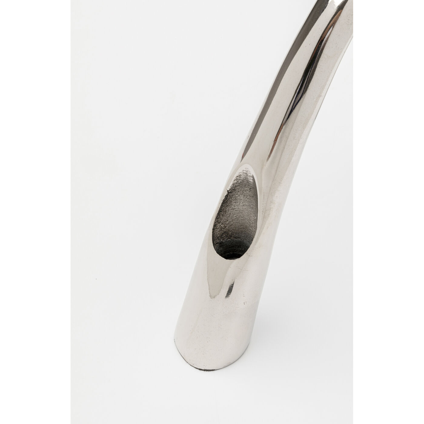 Подсвечник Bow Duo Chrome 21cm