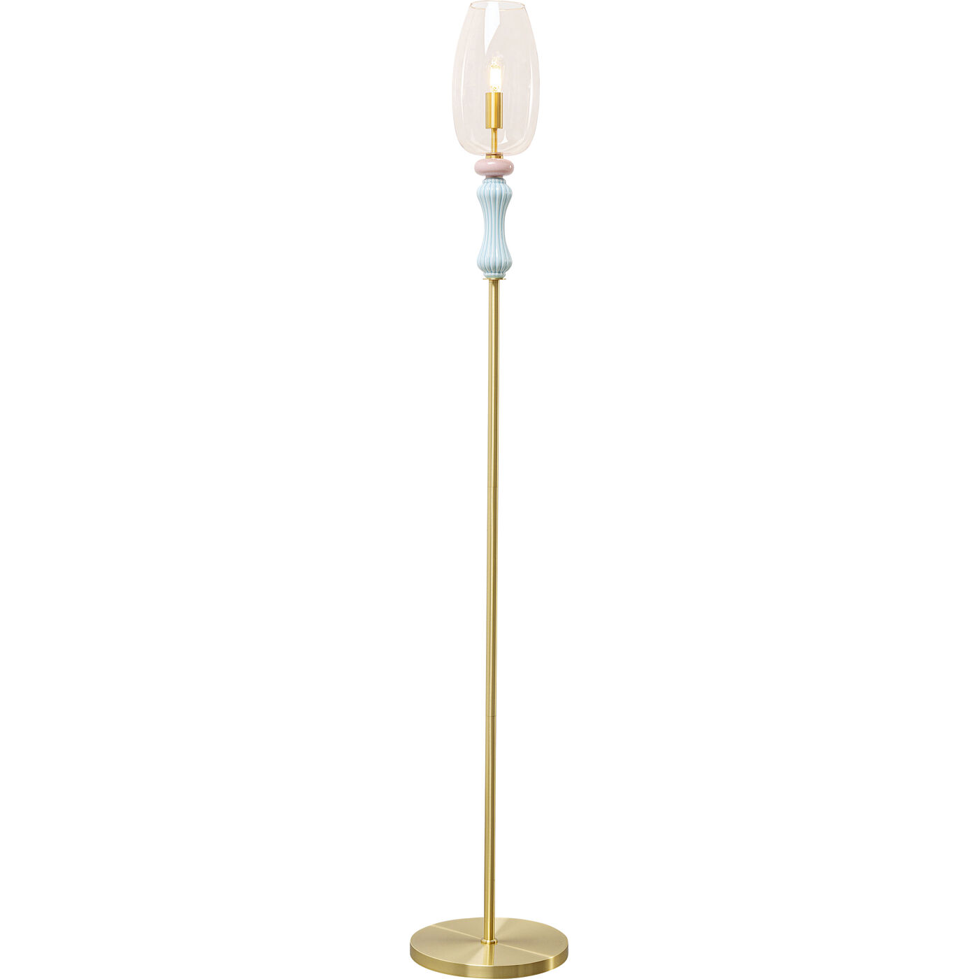 Светильник напольный Allegra Gold 165cm