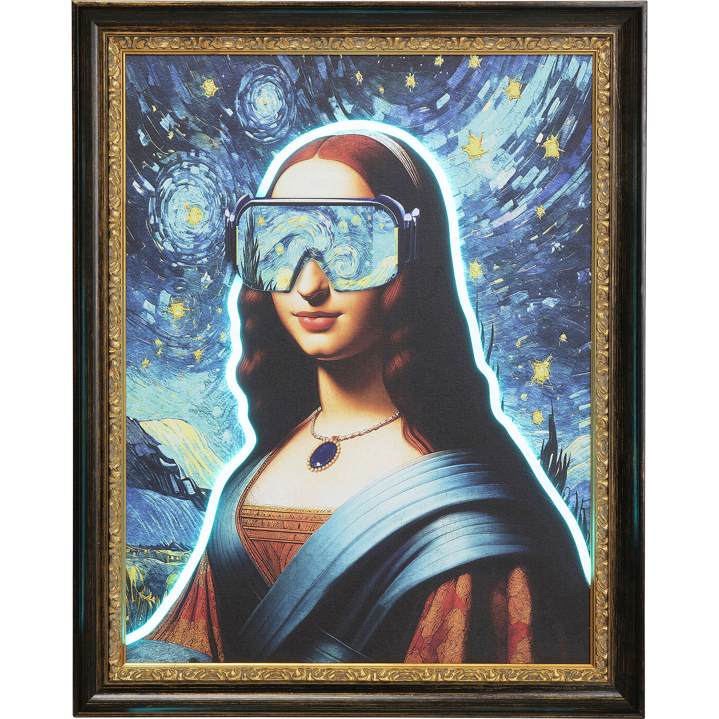 Картина LED Art Lady 80x100cm