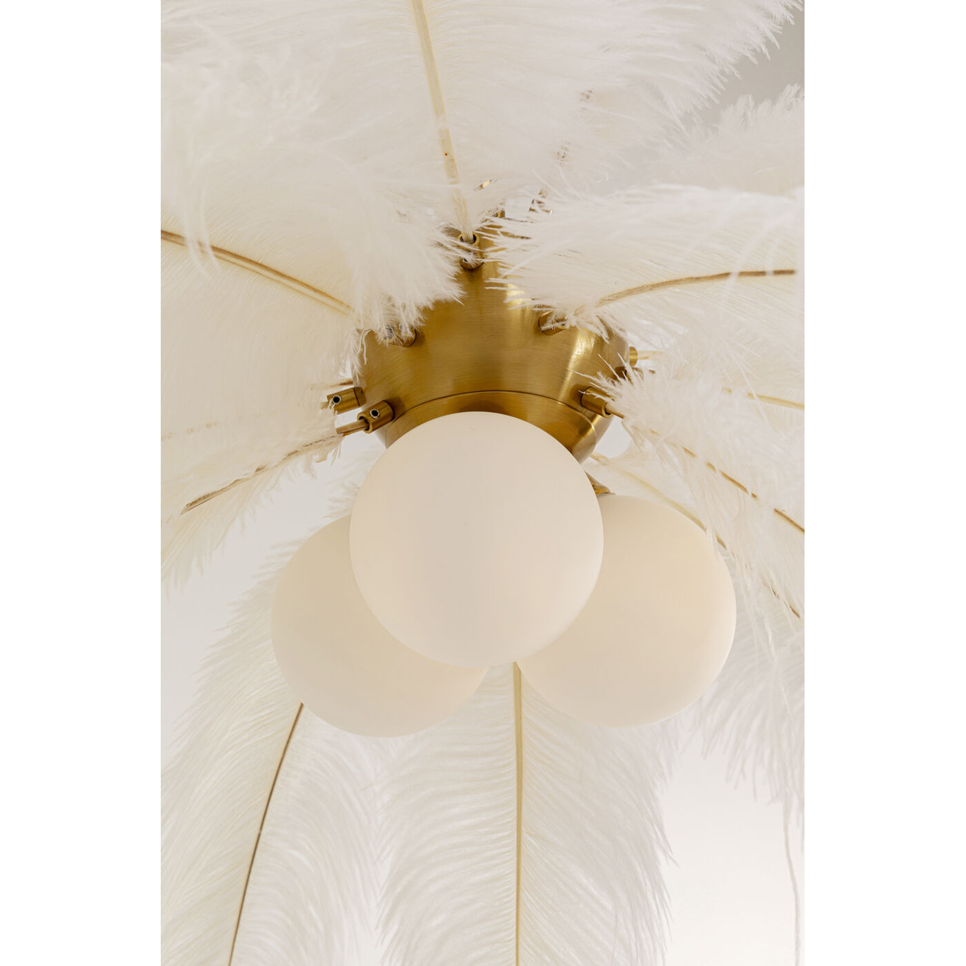 Светильник подвесной Feather Palm White Ø60cm