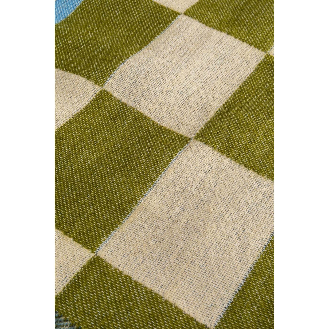 Покрывало Checker Blue Green 170x130cm