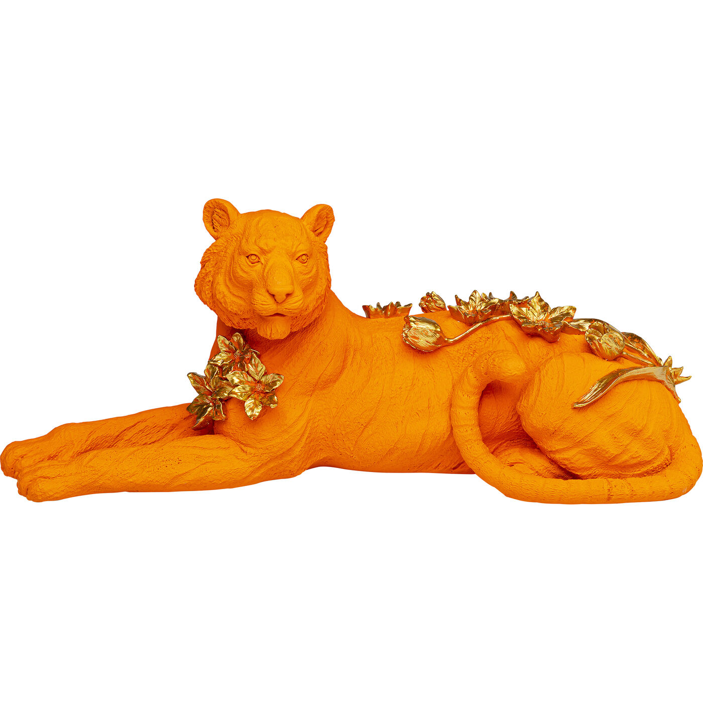 Фигура декоративная Flower Leoard Orange 26cm
