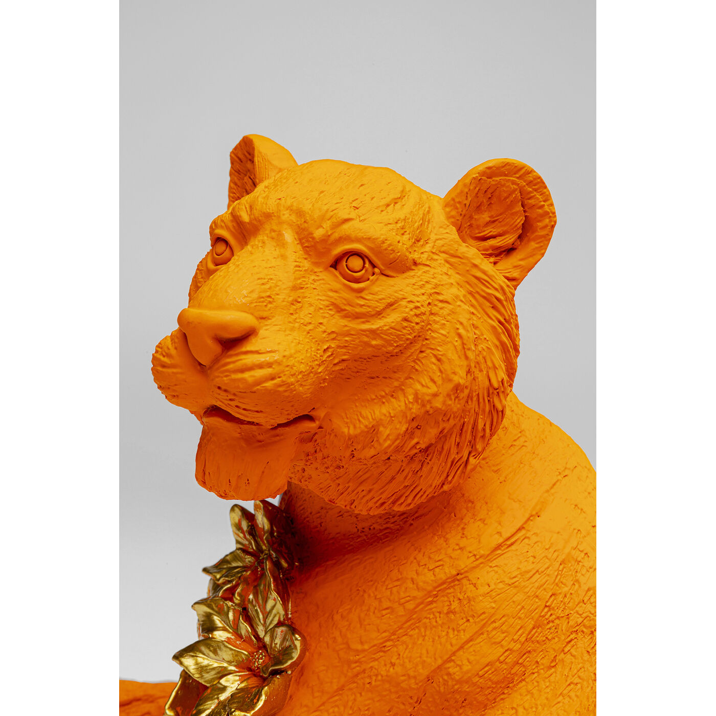 Фигура декоративная Flower Leoard Orange 26cm