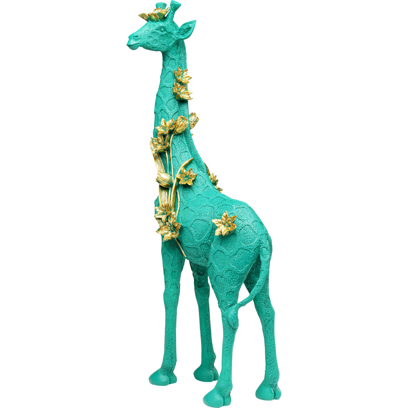 Фигура декоративная Flower Giraffe Green 76cm