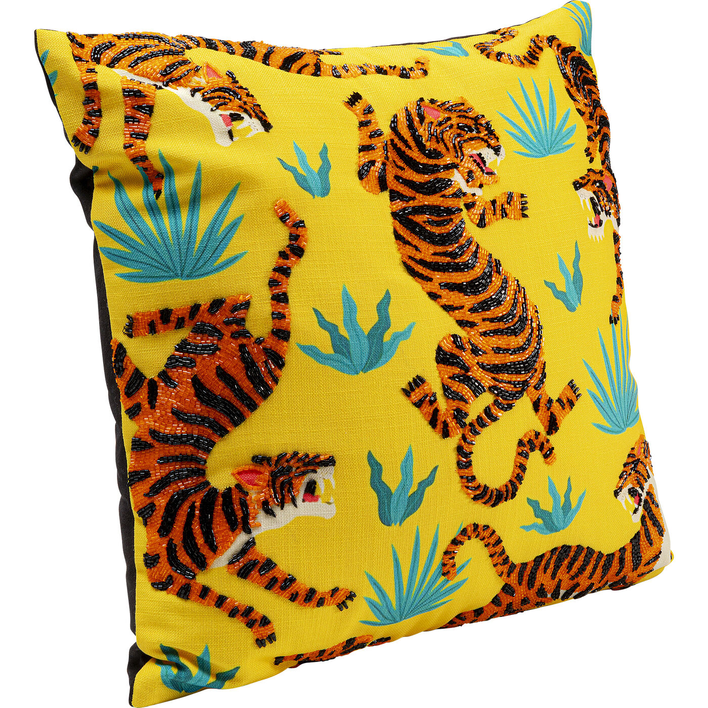 Подушка Tiger Love Yellow 45x45cm