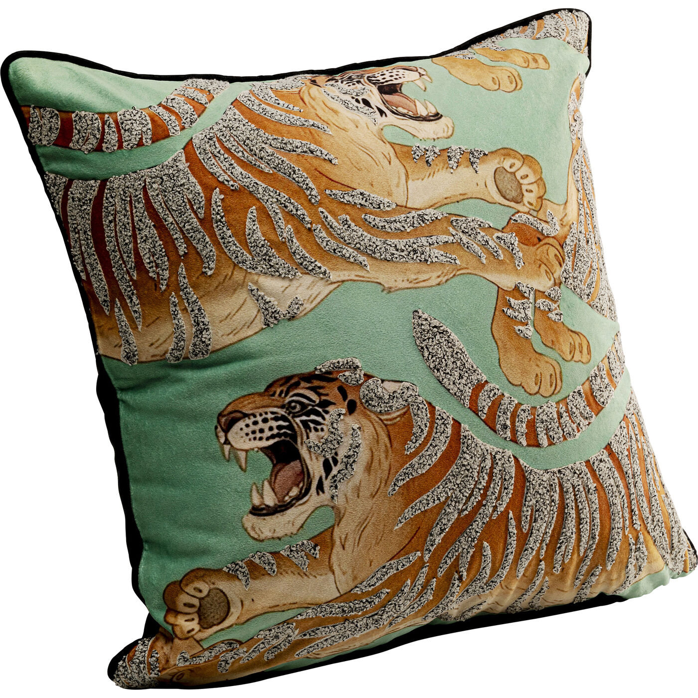 Подушка Tiger Love Mint 45x45cm