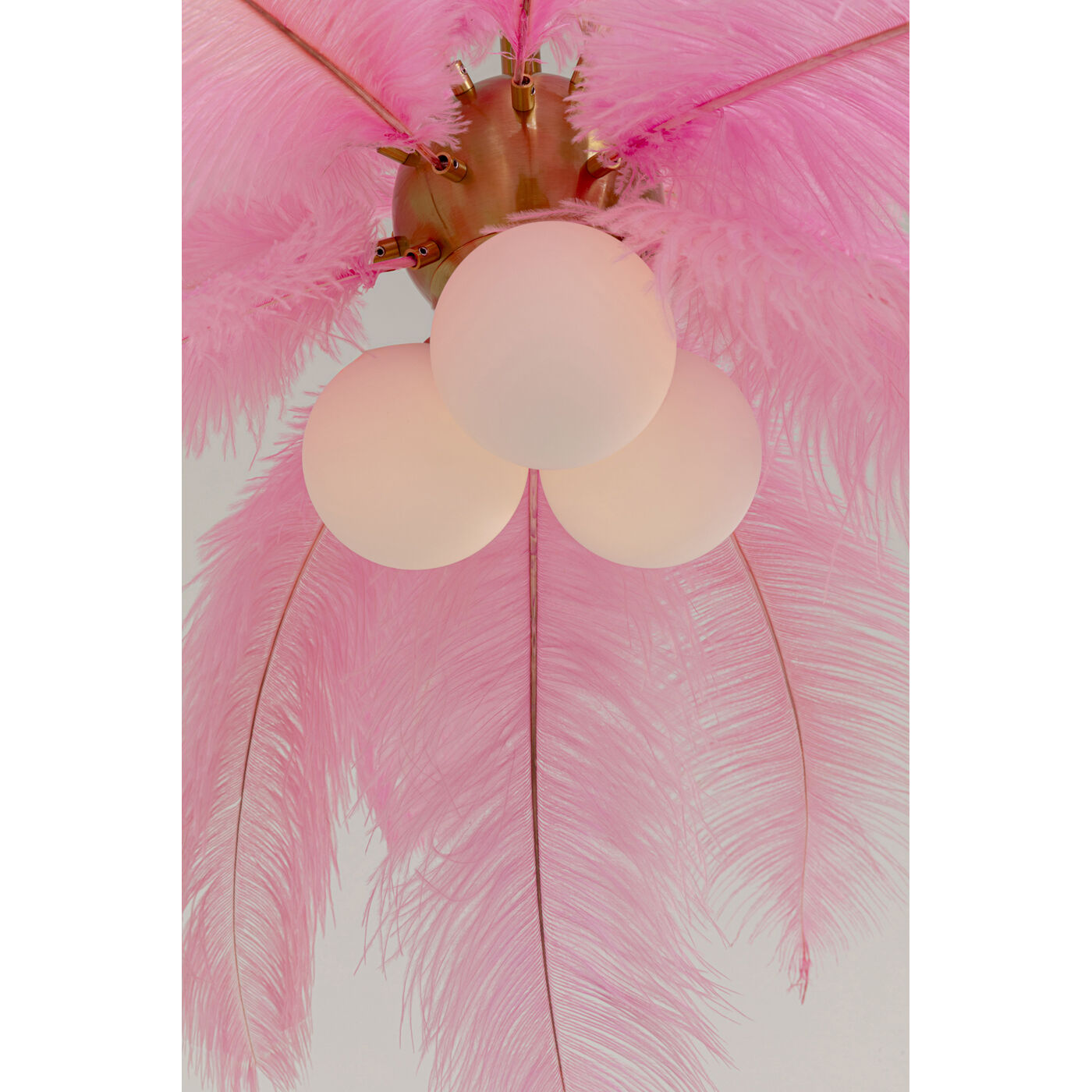 Светильник подвесной Feather Palm Pink Ø60cm