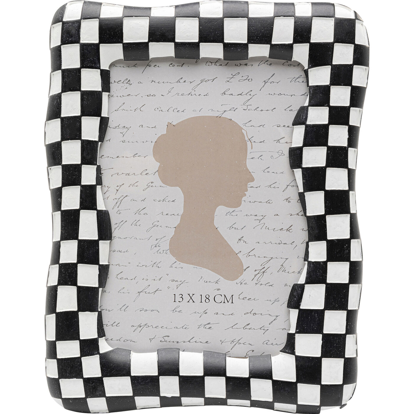 Фоторамка  Checker Black 13x18cm