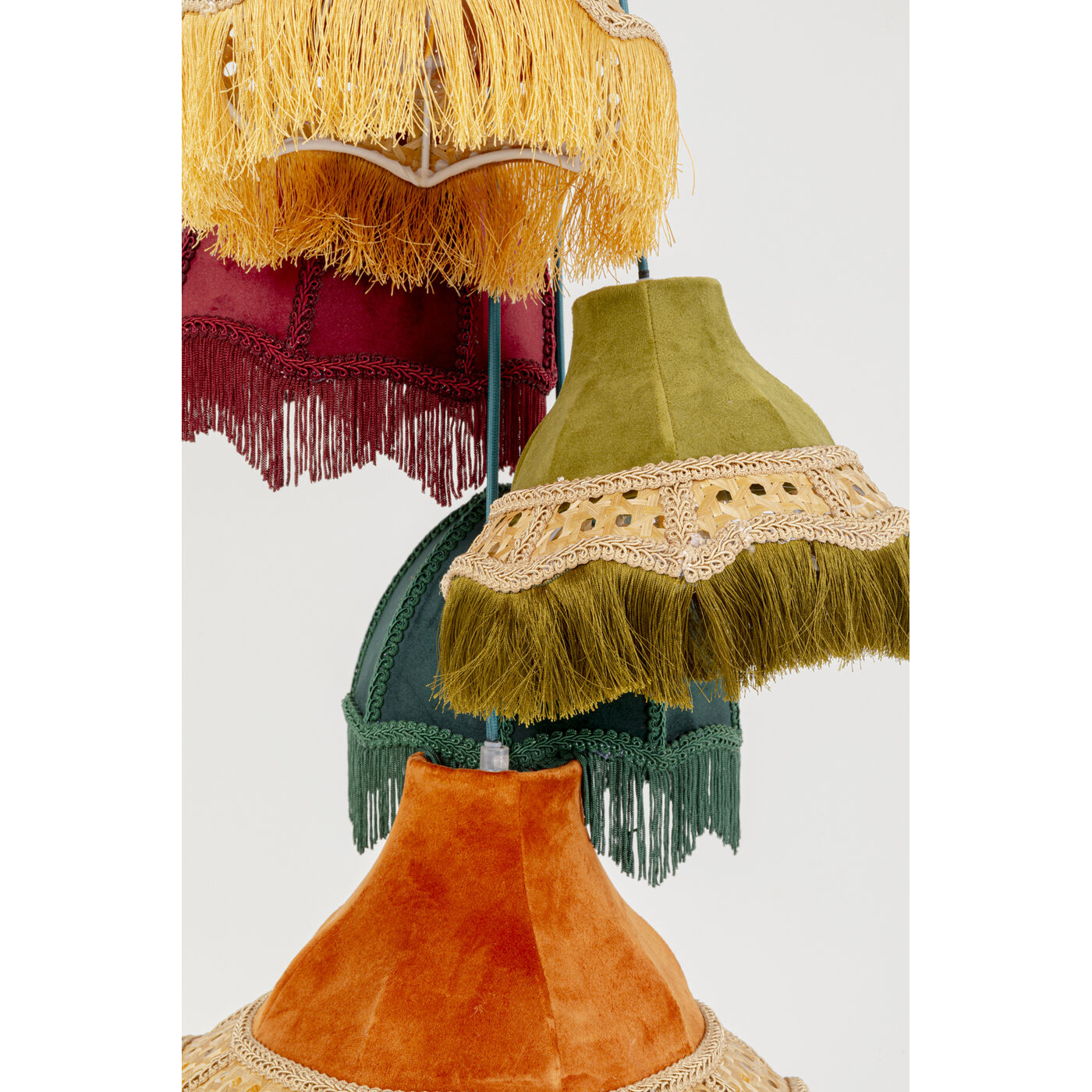 Светильник подвесной Saloon Fringes 5-lite