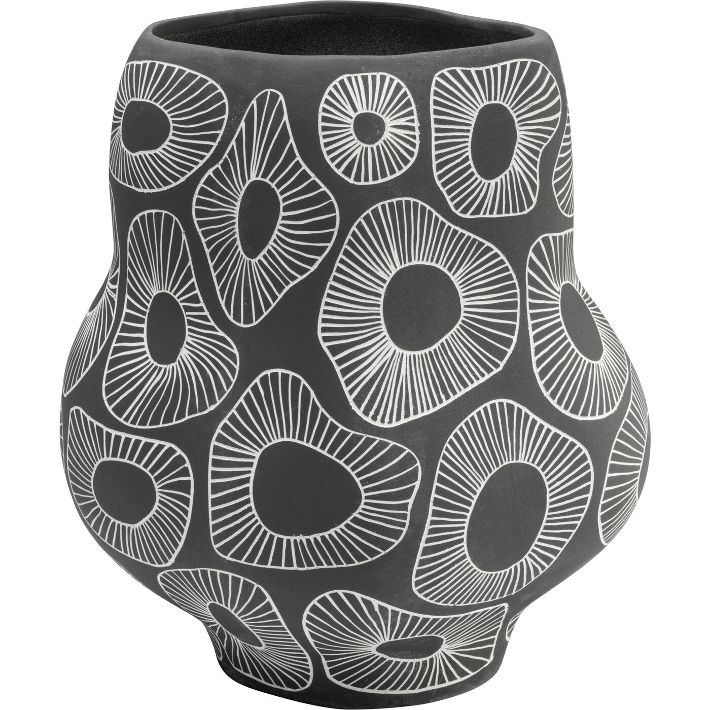 Ваза Anemone Grey 33cm