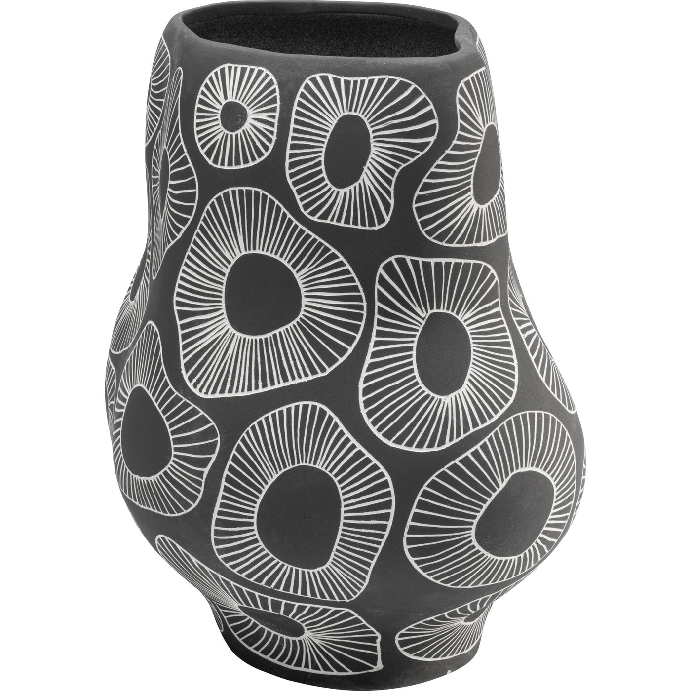 Ваза Anemone Grey 33cm