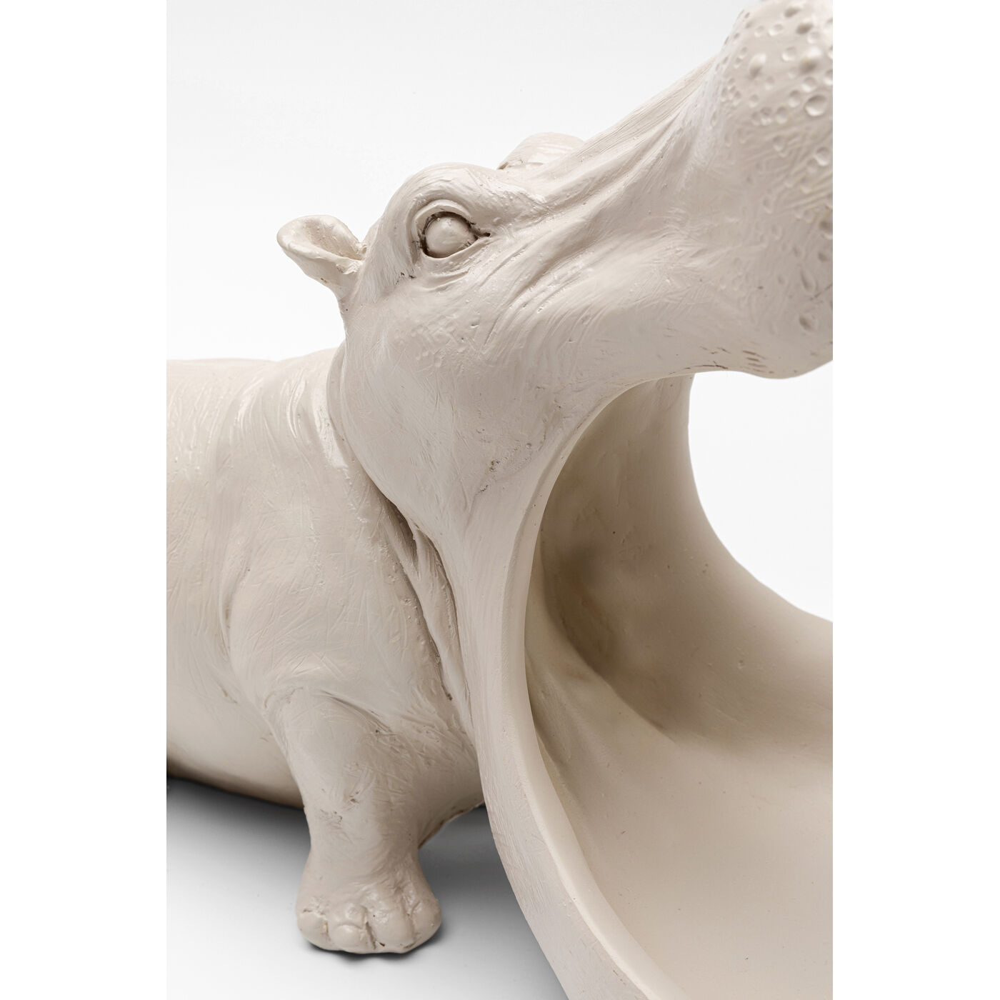 Фигура декоративная Hungry Hippo 17cm Greige