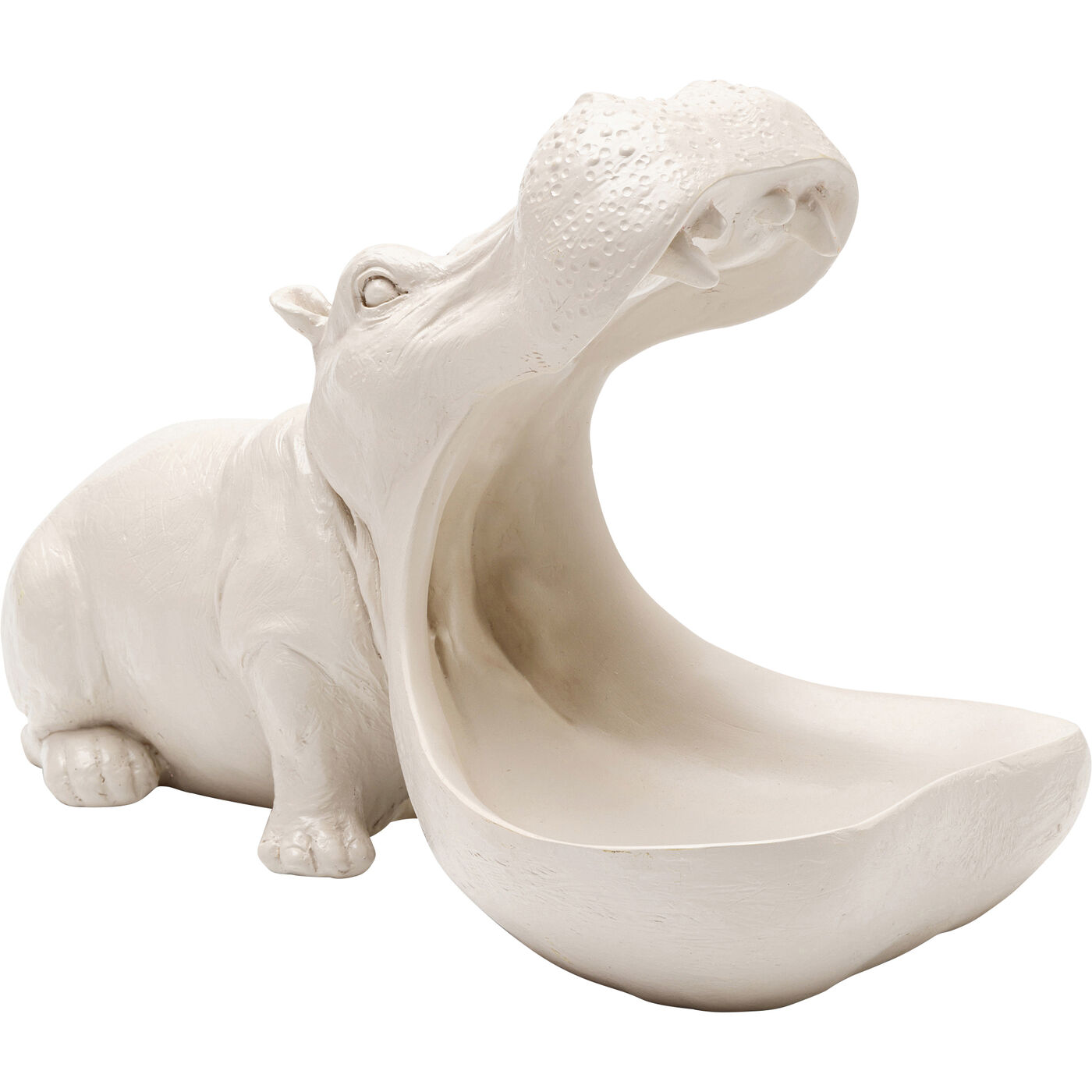 Фигура декоративная Hungry Hippo 17cm Greige