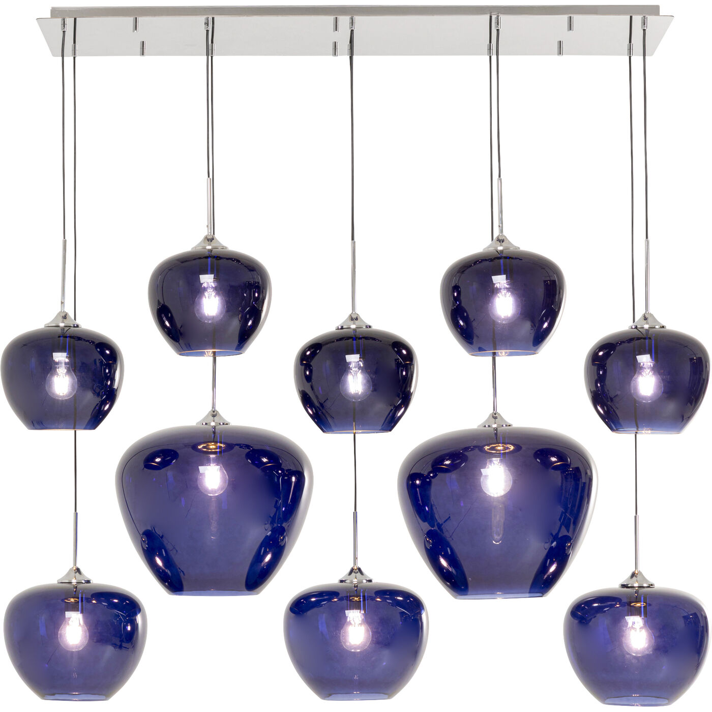 Светильник подвесной Sphere Night Blue 160cm