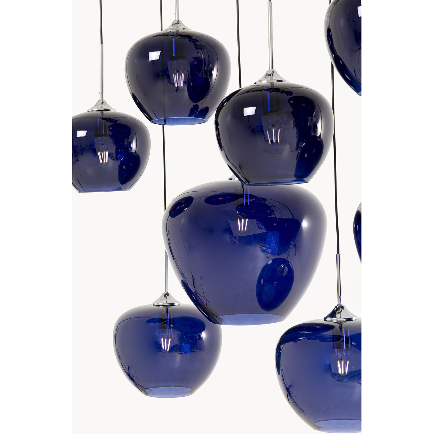 Светильник подвесной Sphere Night Blue 160cm