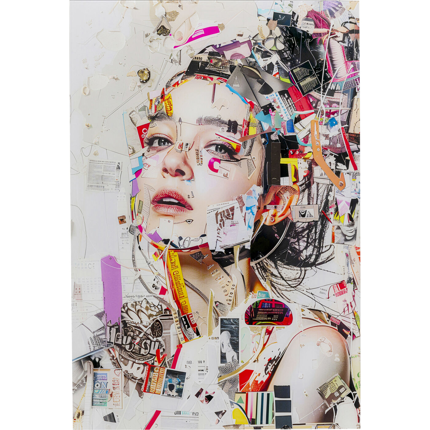 Картина стеклянная Artsy Portrait Side 80x120cm