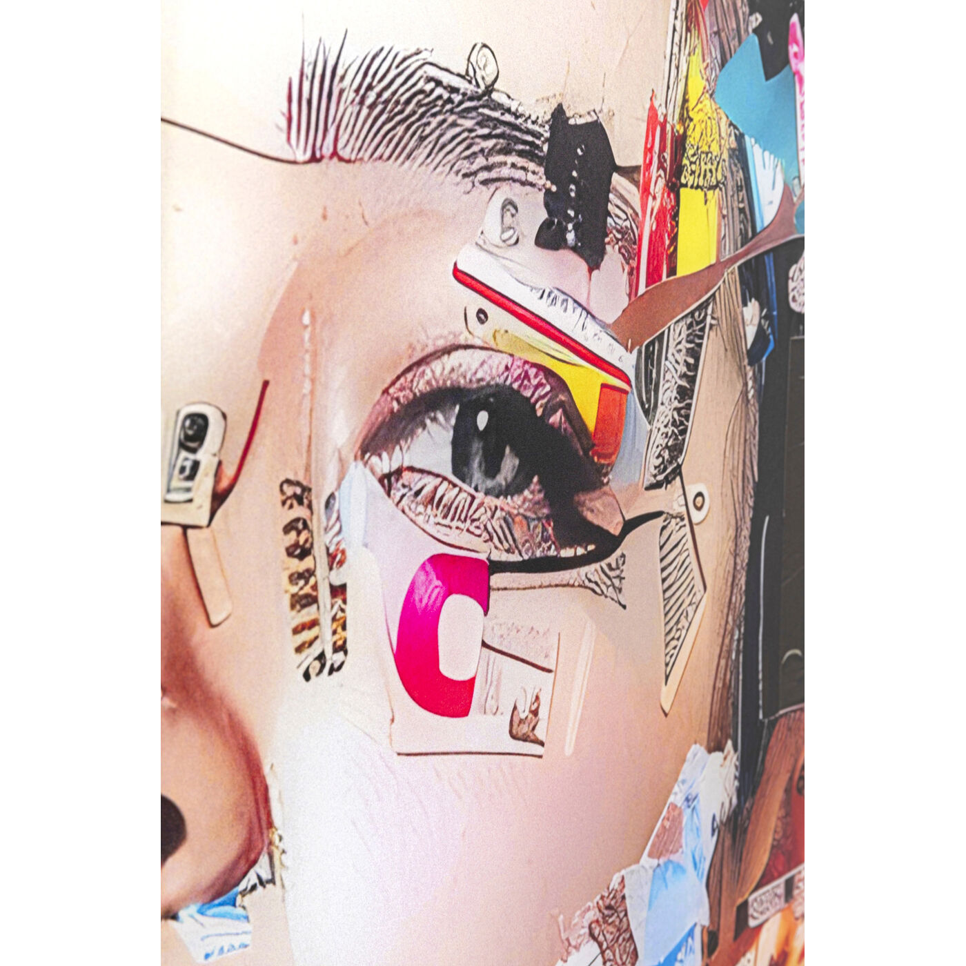 Картина стеклянная Artsy Portrait Side 80x120cm