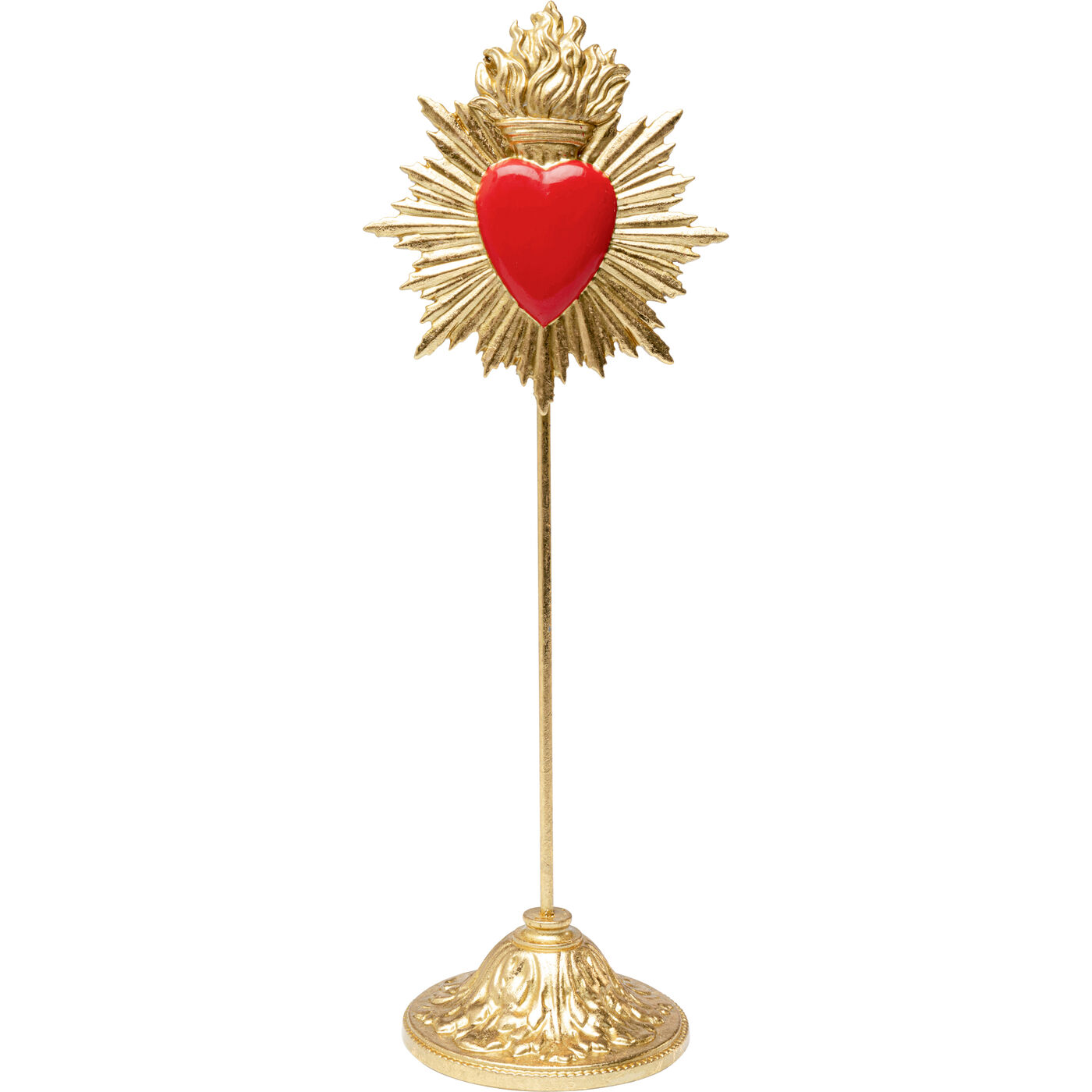 Объект декоративный Flaming Heart 31cm