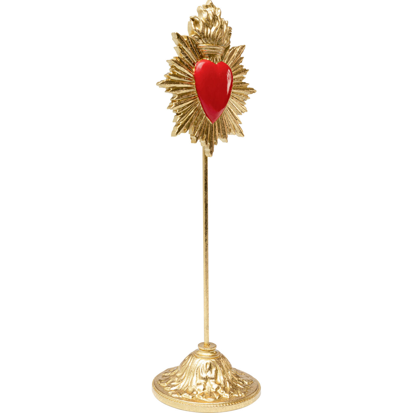 Объект декоративный Flaming Heart 31cm