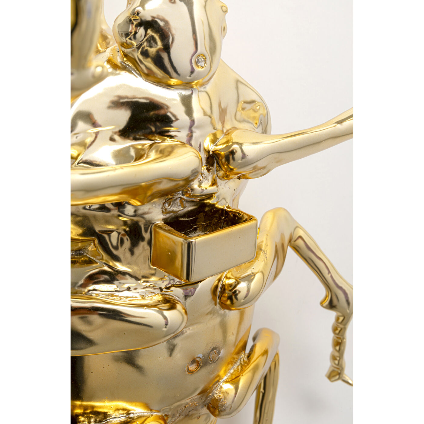 Украшение настенное Stag Beetle Gold 41cm