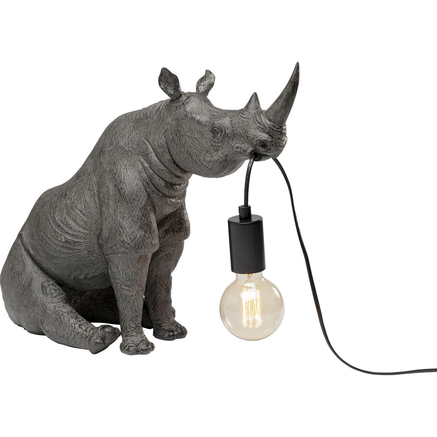 Светильник настольный Sitting Rhino 42cm