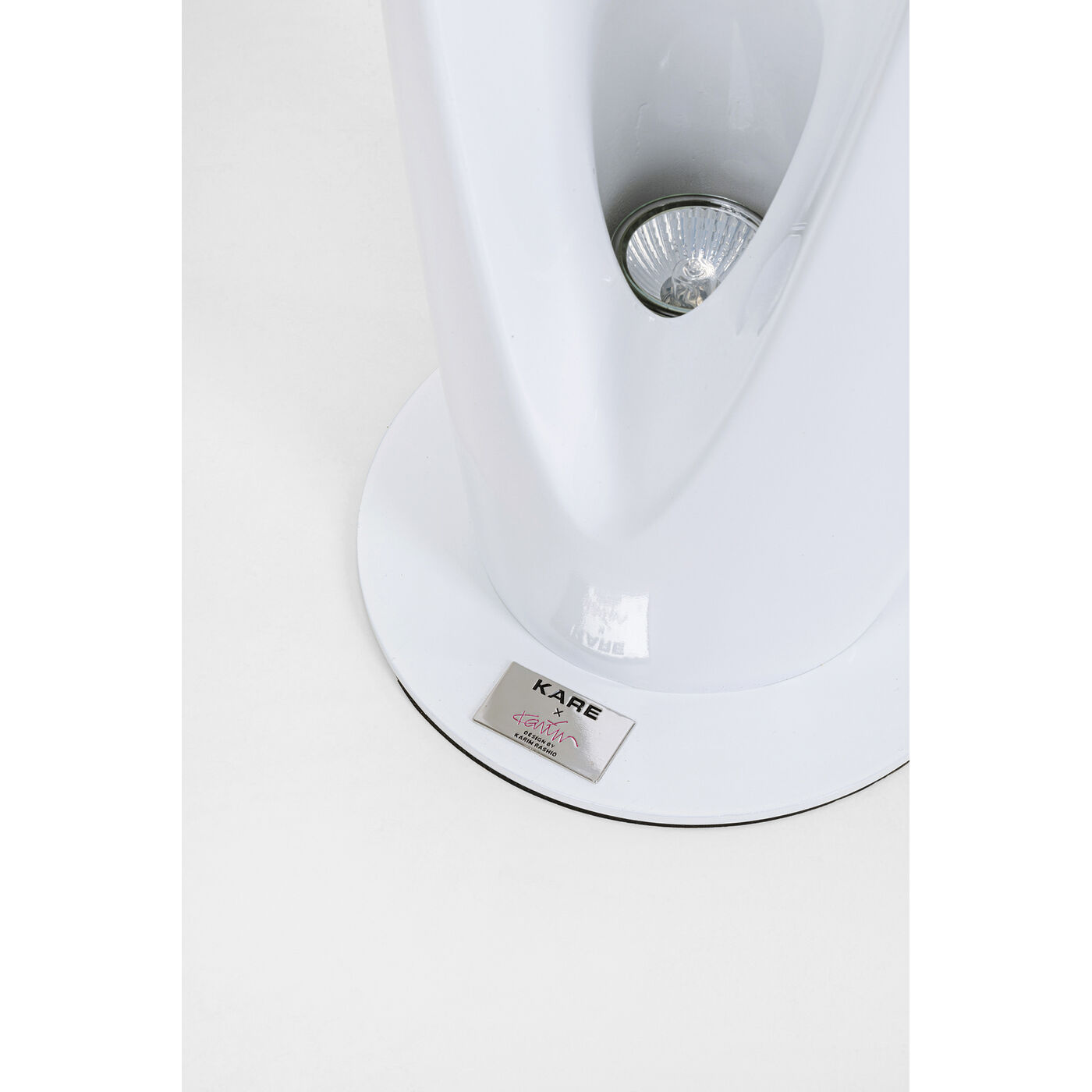 Светильник напольный  KARE x Karim Rashid Flow Flame White 132 см