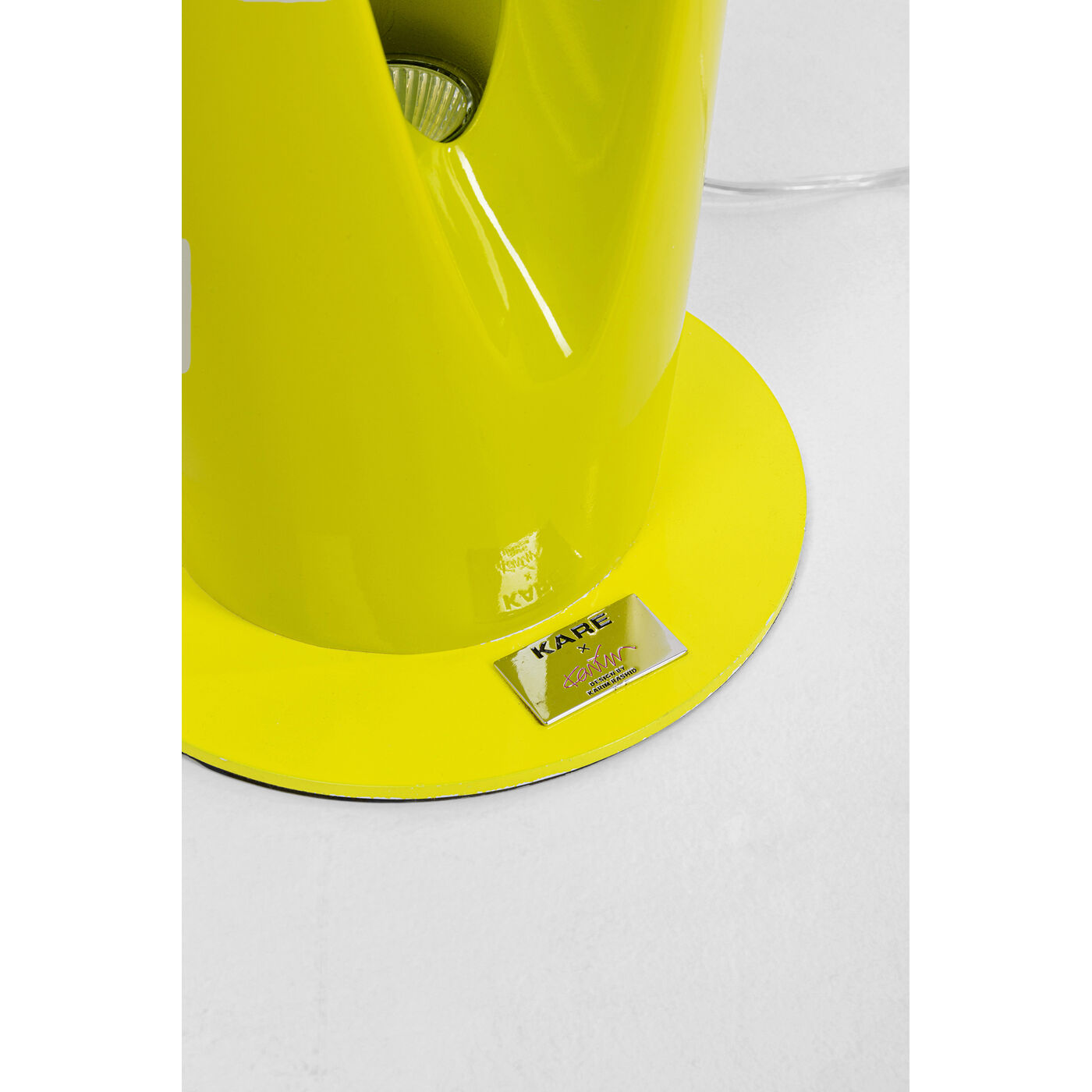 Светильник напольный  KARE x Karim Rashid Flow Flame Green 132 см