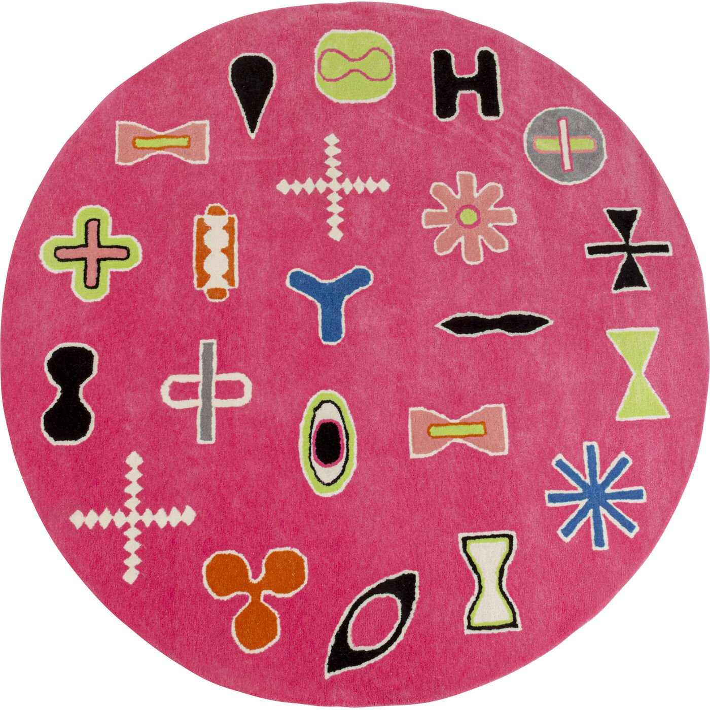 Ковер KARE x Karim Rashid Glyph Ø200 см