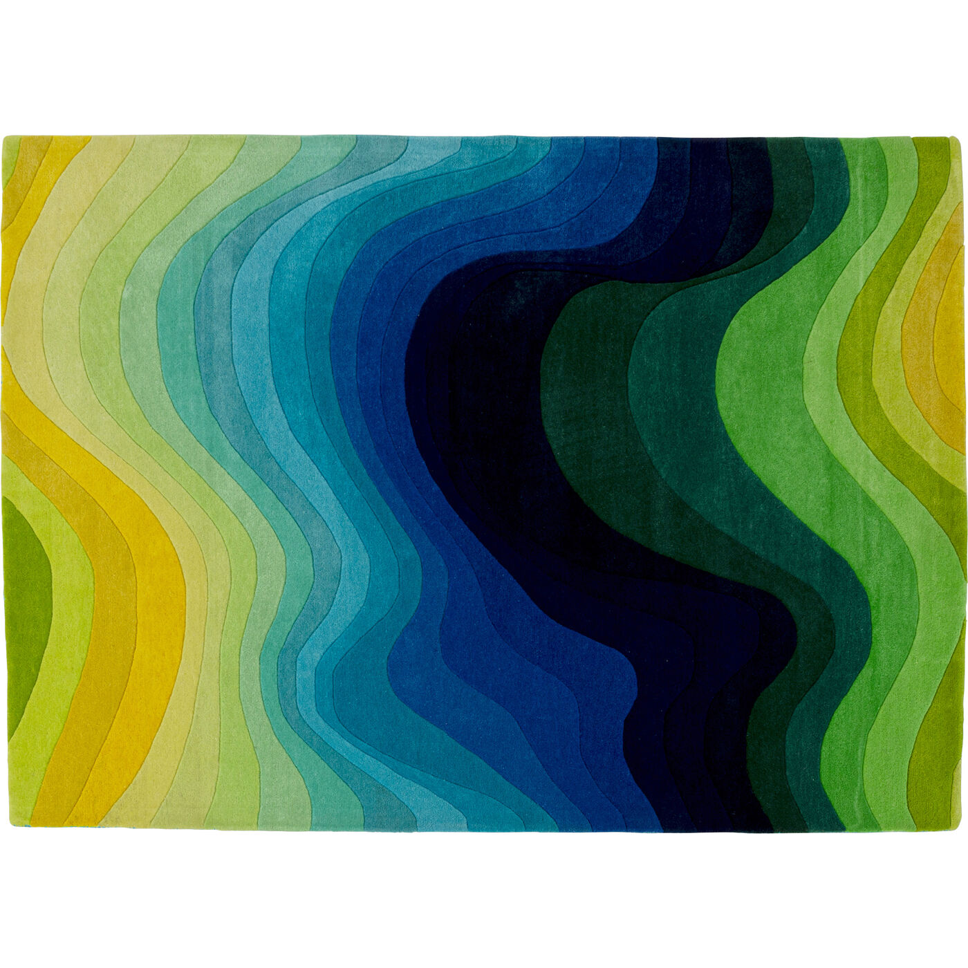 Ковер KARE x Karim Rashid Aura Rainbow 170x240 см