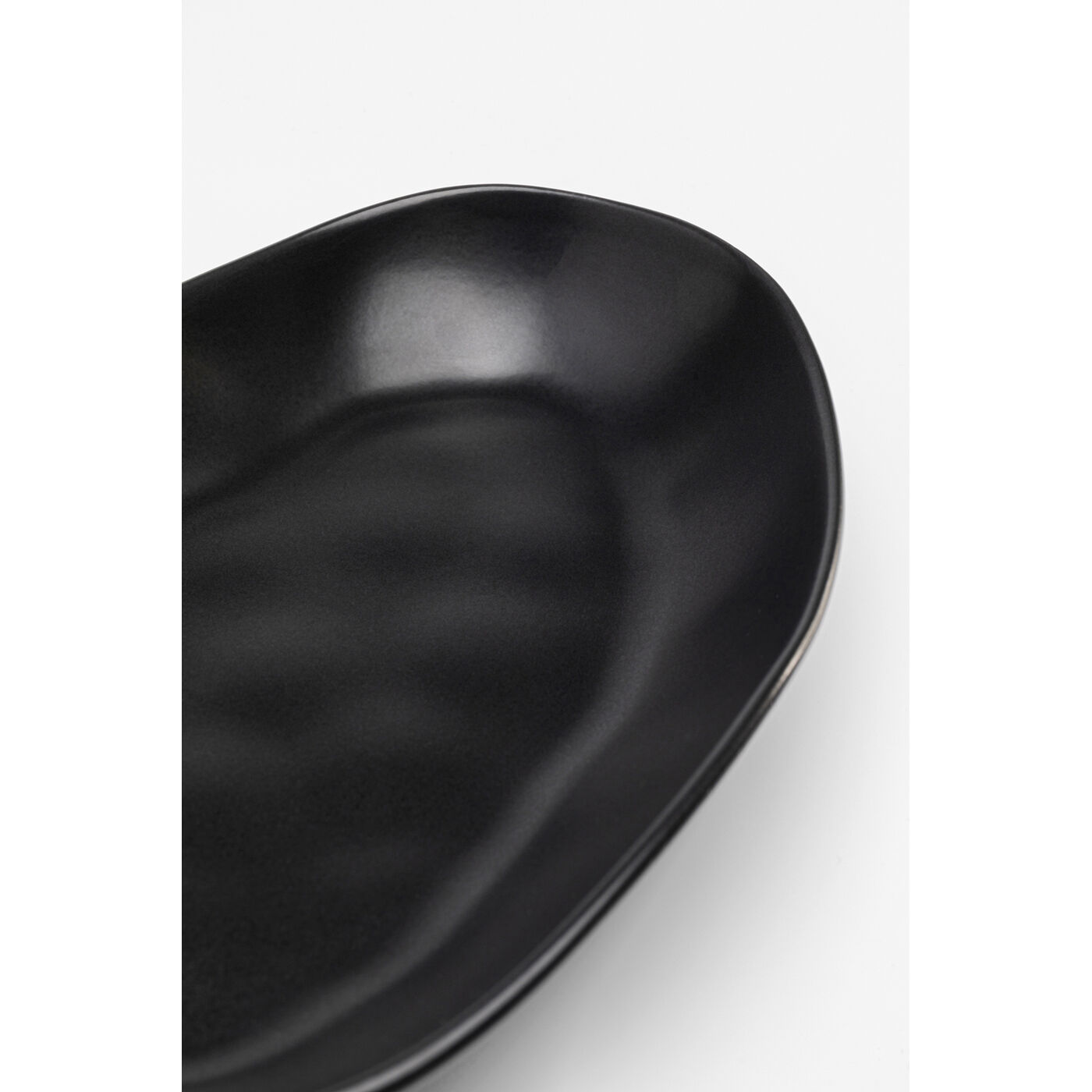 Тарелка Organic Black 25cm