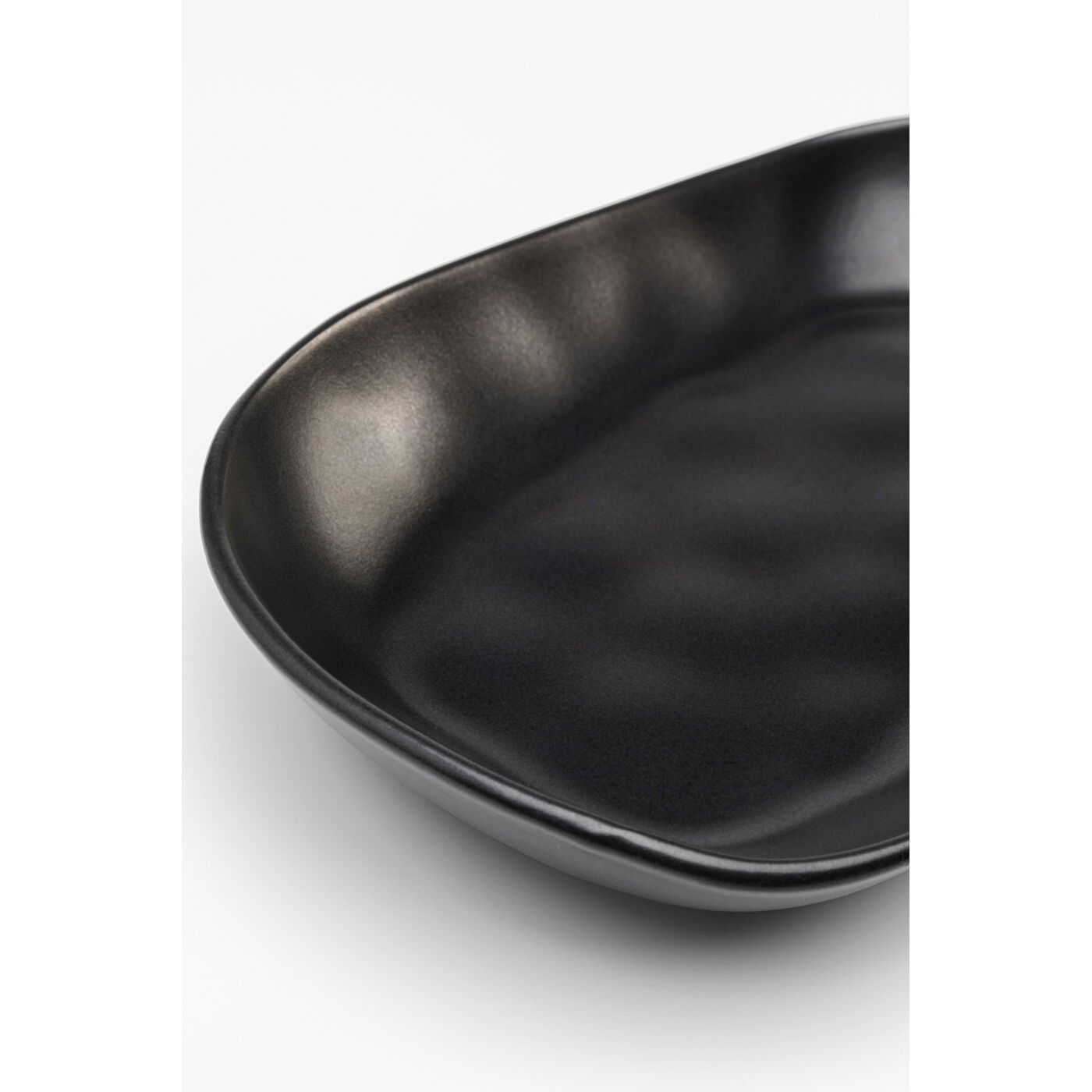 Тарелка Organic Black 25cm