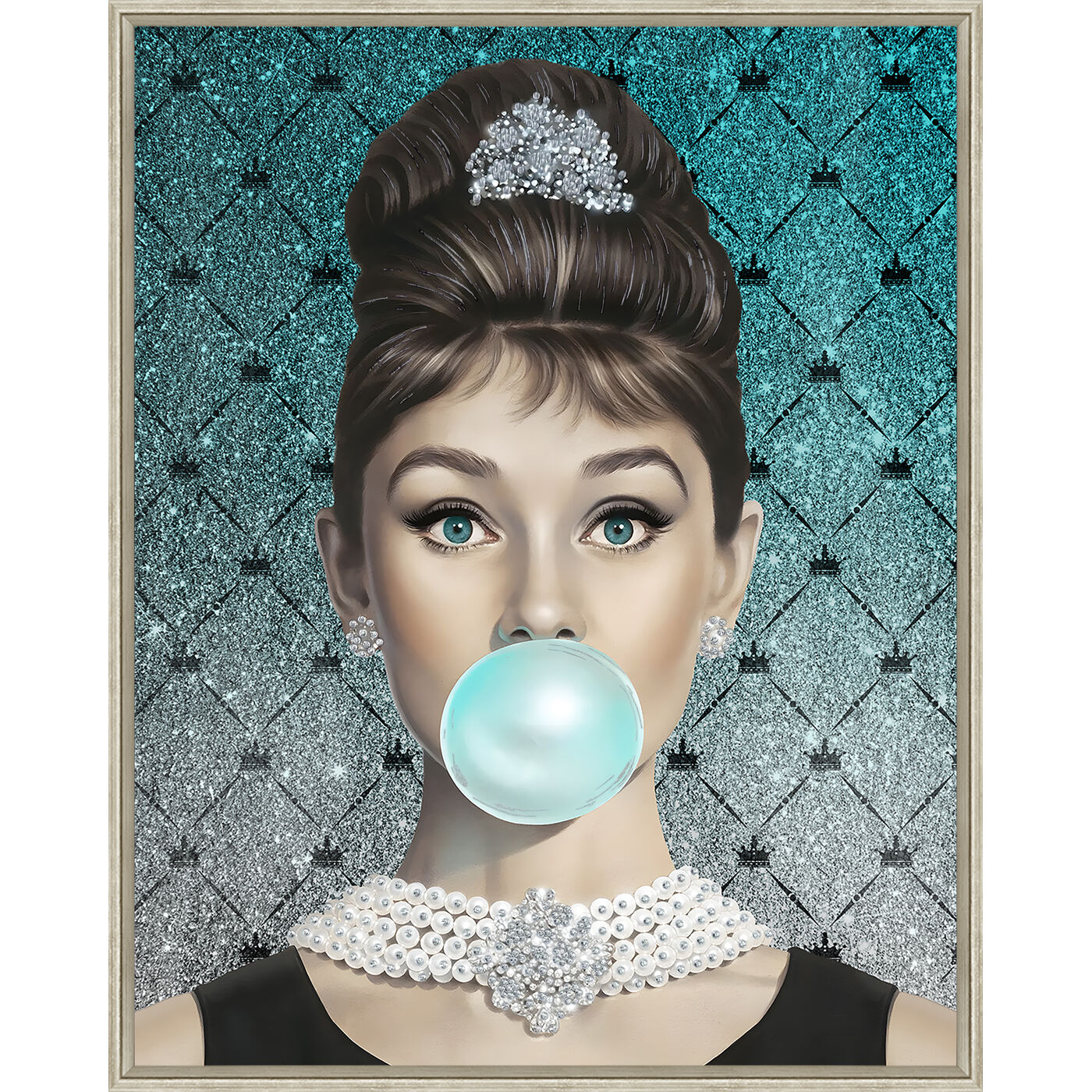 Картина в раме Muse Bubble Diva 40x50cm