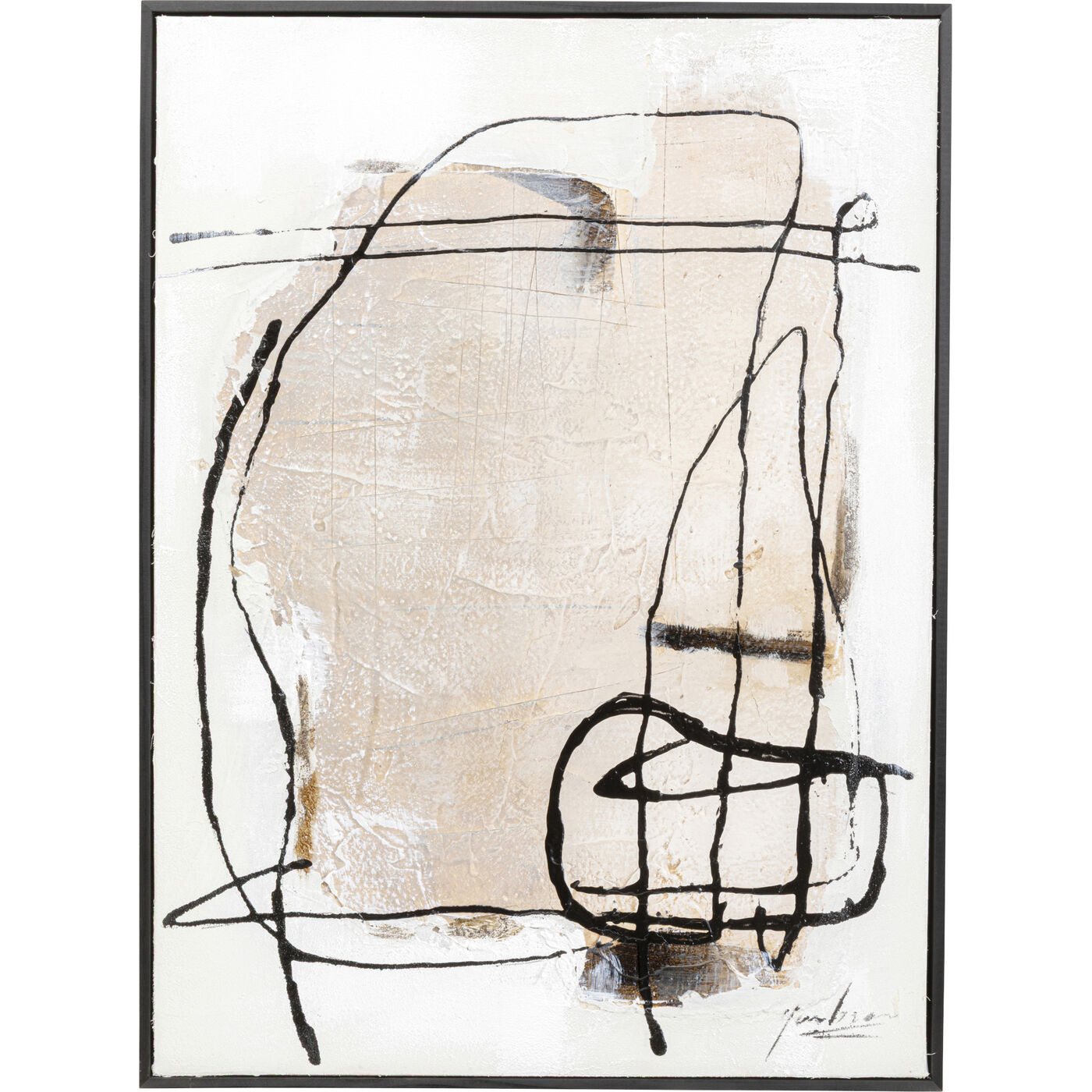 Картина в раме Dust Grey 55x75cm