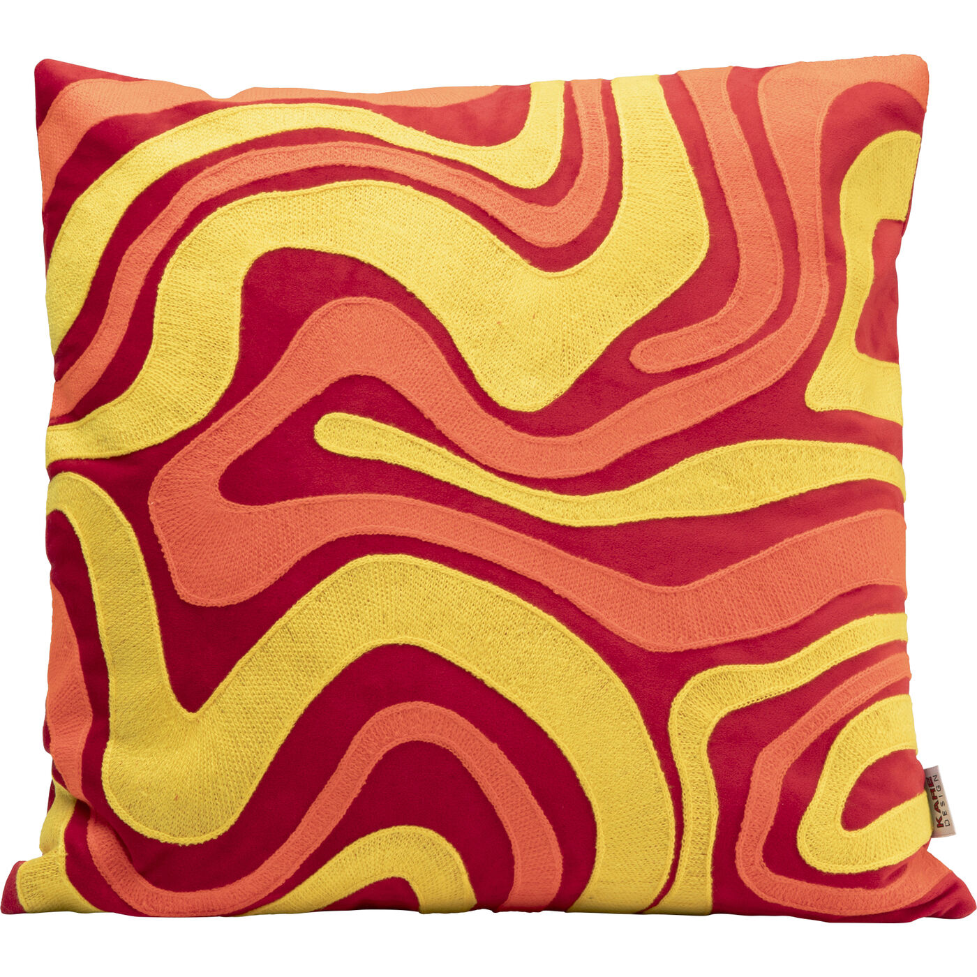 Подушка Electric Feeling Red 45x45cm