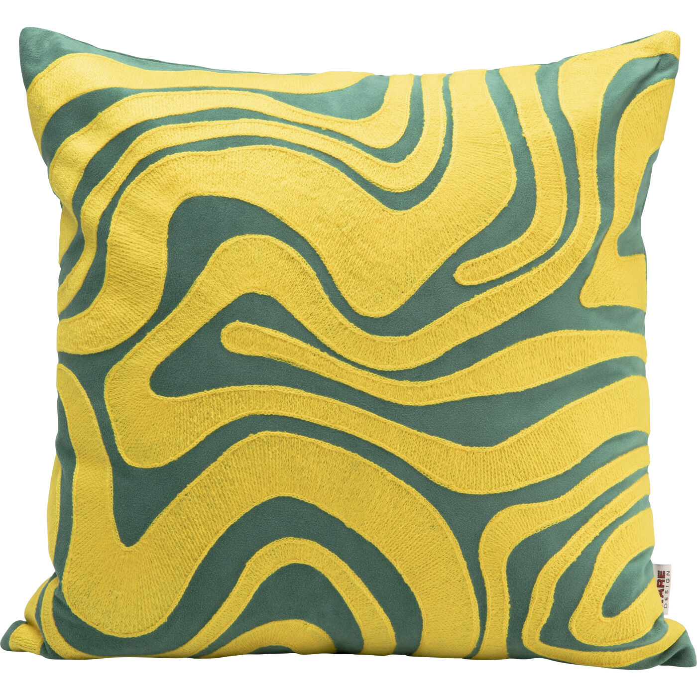 Подушка Electric Feeling Yellow 45x45cm