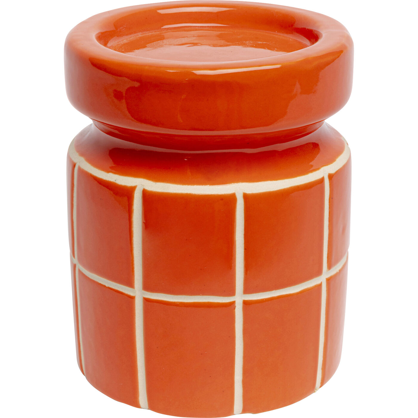 Подсвечник Bliss Tile Orange 14cm