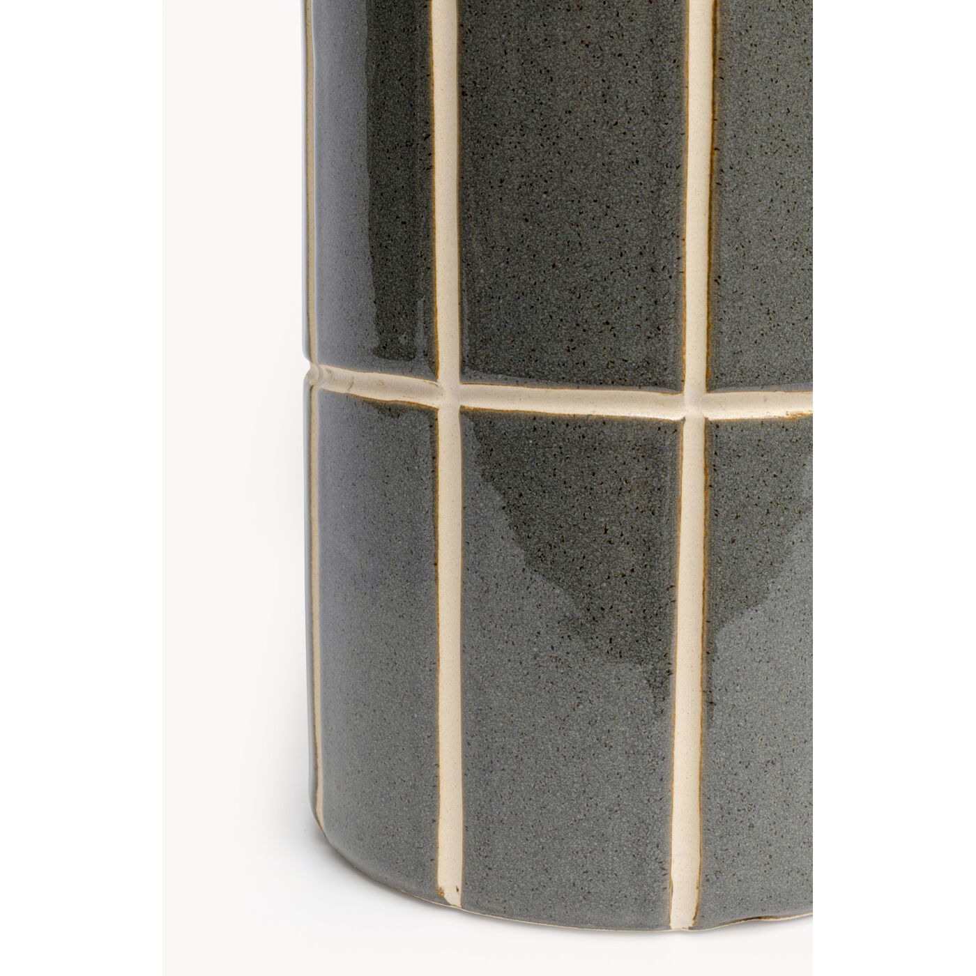 Подсвечник Bliss Tile Blue 25cm